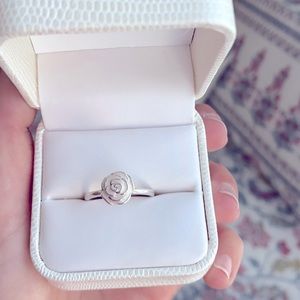 AUTHENTIC Pandora Garden Rose Ring
